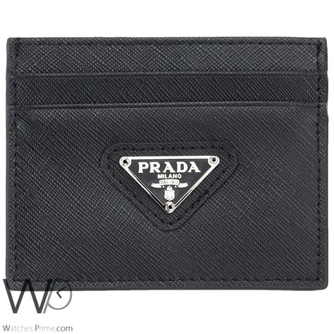 card holder prada mens|prada men wallet price.